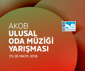 1. AKOB Ulusal Oda Müziği Yarışması