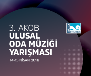 3. AKOB Ulusal Oda Müziği Yarışması