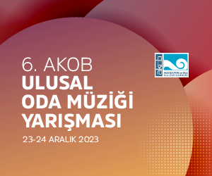 6. AKOB Oda Müziği Yarışması