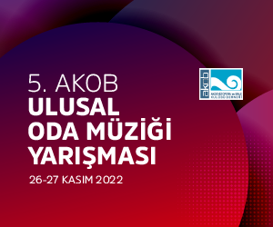 5. AKOB Ulusal Oda Müziği Yarışması